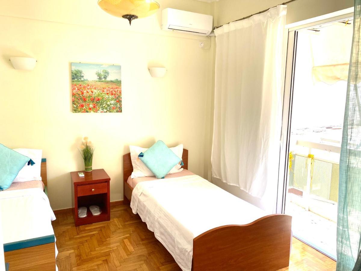 Quiet Near Subway And Acropolis 2 Bedrooms Apt Athens Luaran gambar